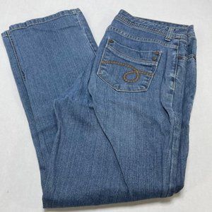 NRJ Women's 5-Pocket Jeans - Blue - Size 8A - 31W x 31L - EUC